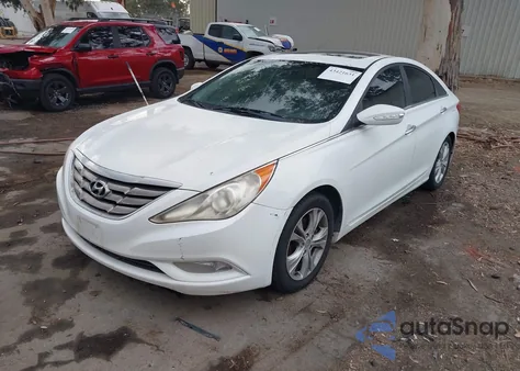 2011 Hyundai Sonata Limited из США, поврежденный, VIN 5NPEC4AC5BH227171